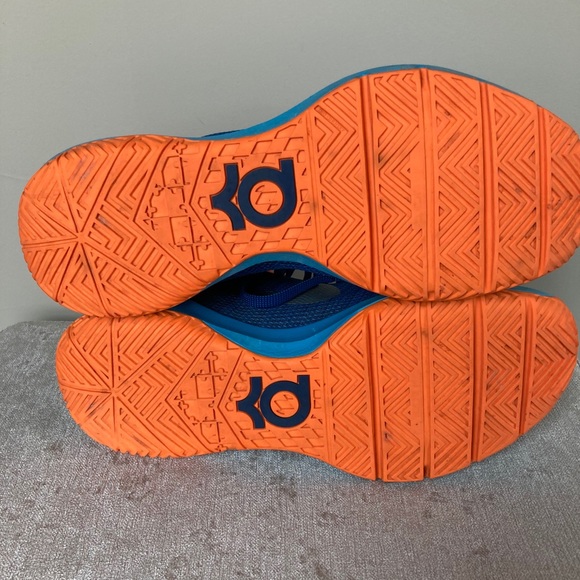 Nike KD Trey 5 blue/orange athletic shoes main image 4
